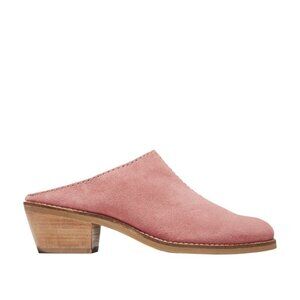 Cole Haan - Womens Andi Mule Shoes Withered Rose Suede